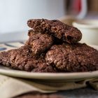 cookies vegani al doppio cioccolato