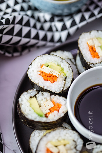 Sushi vegan fatto in casa