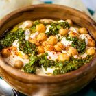 Musabaha - Hummus decostruito con yogurt