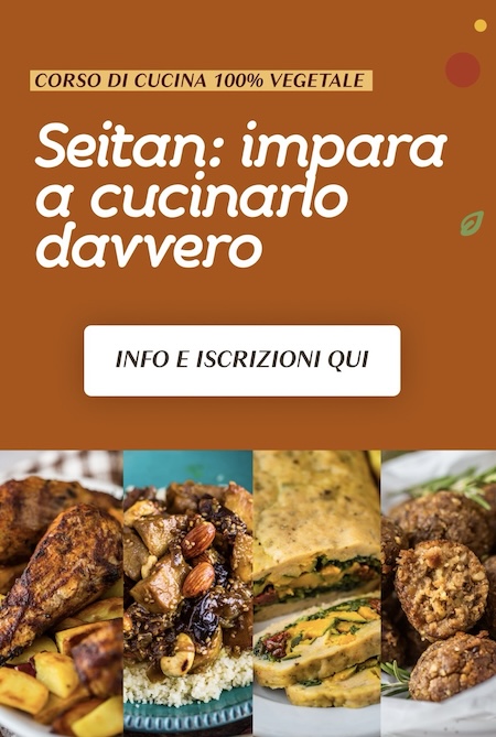 Corso di cucina vegan: seitan