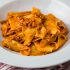 Maltagliati al ragù di granulare di piselli