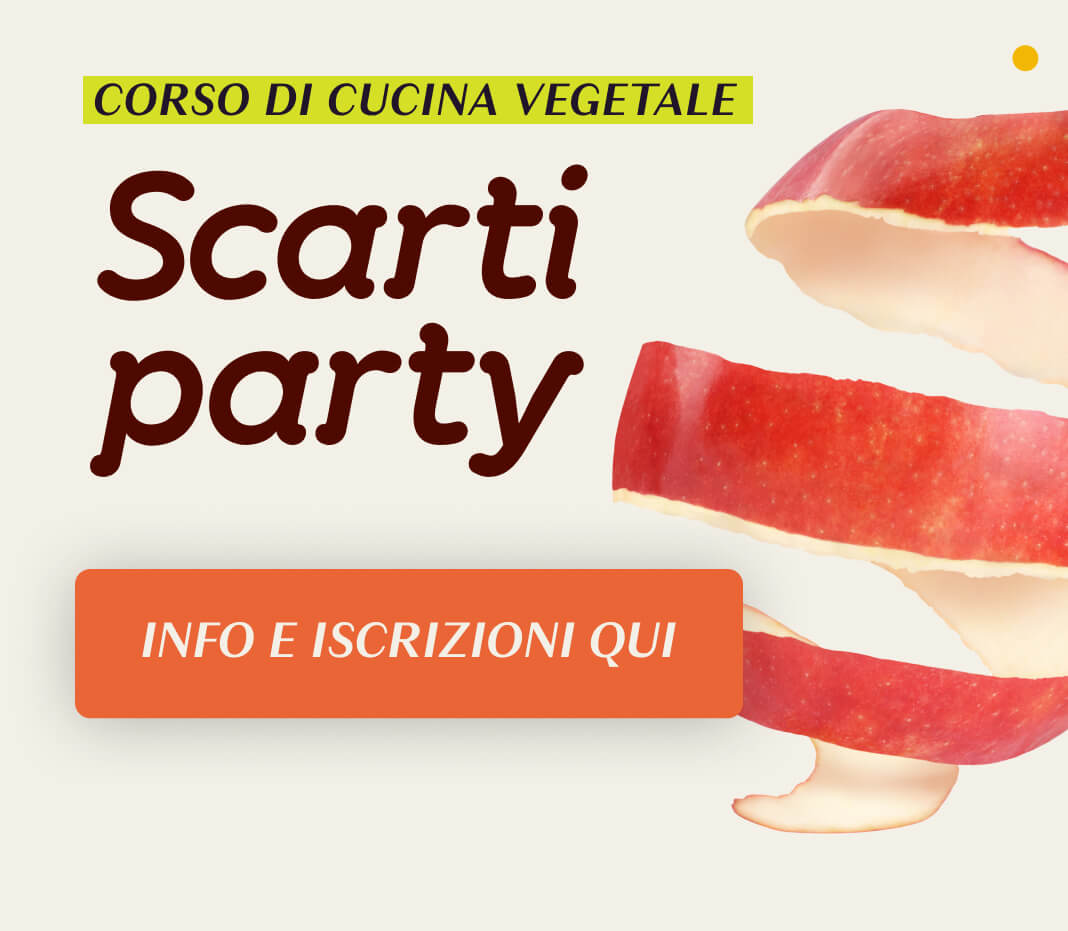 Corso di cucina vegan: scarti in cucina